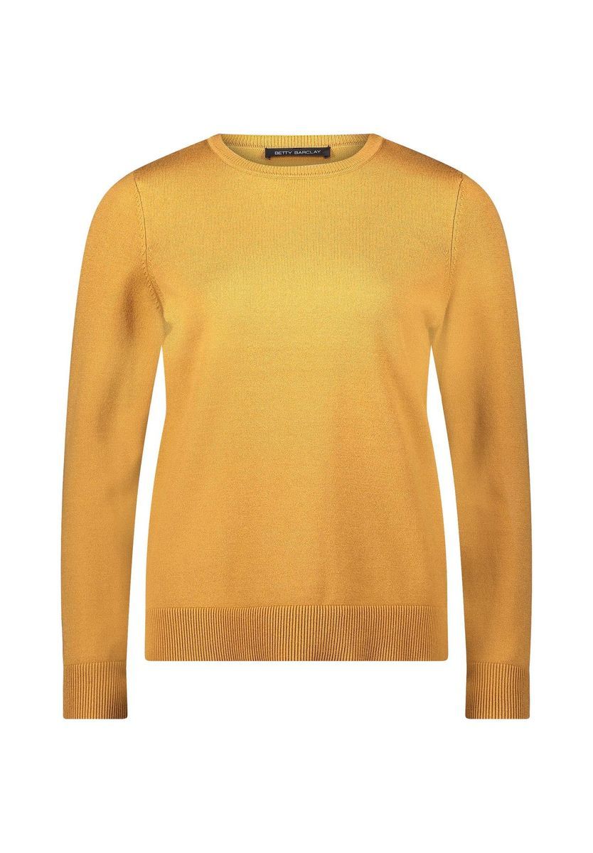 Klassischer Strickpullover mit Rundhalsausschnitt