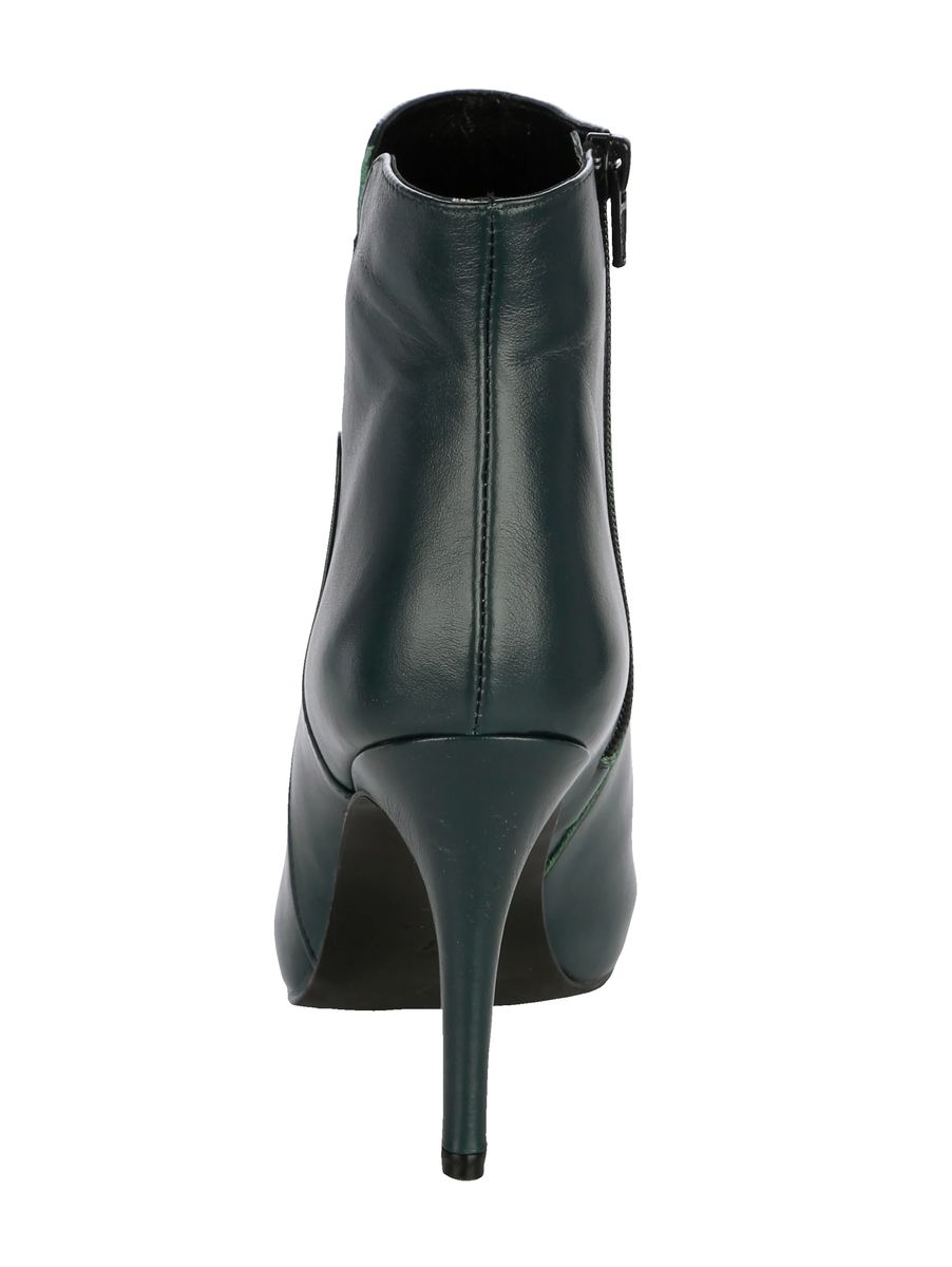 Elegante Stiletto-Stiefeletten aus Leder
