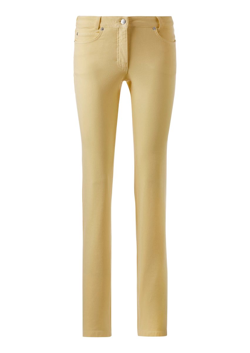 Five-Pocket-Stretchjeans mit geradem Bein