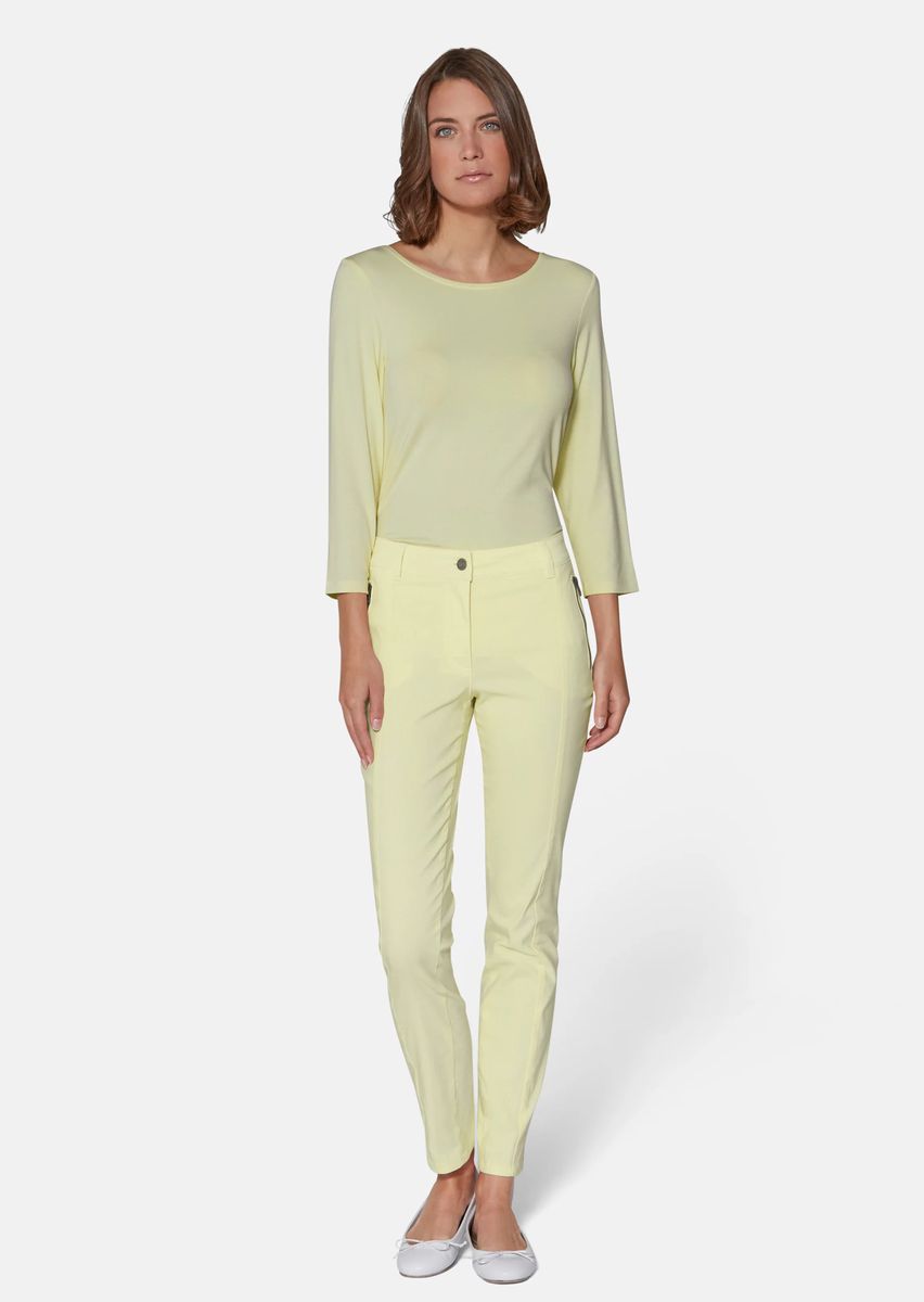 Skinny-Hose mit Reißverschlusstaschen