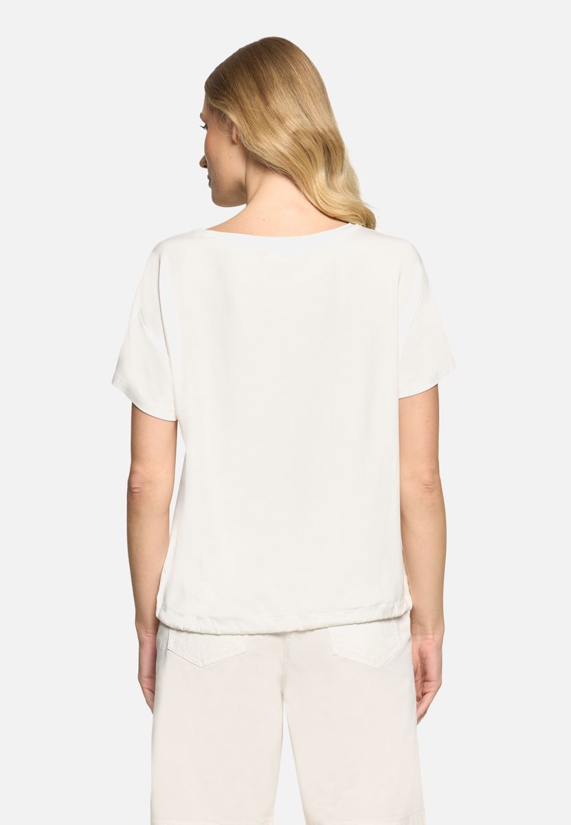 Verziertes Blusenshirt mit Mustermix