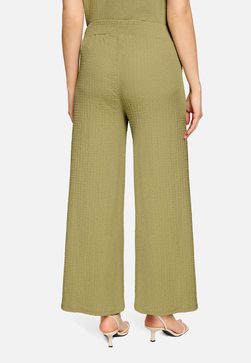 Strukturierte Culotte mit Gummizug
