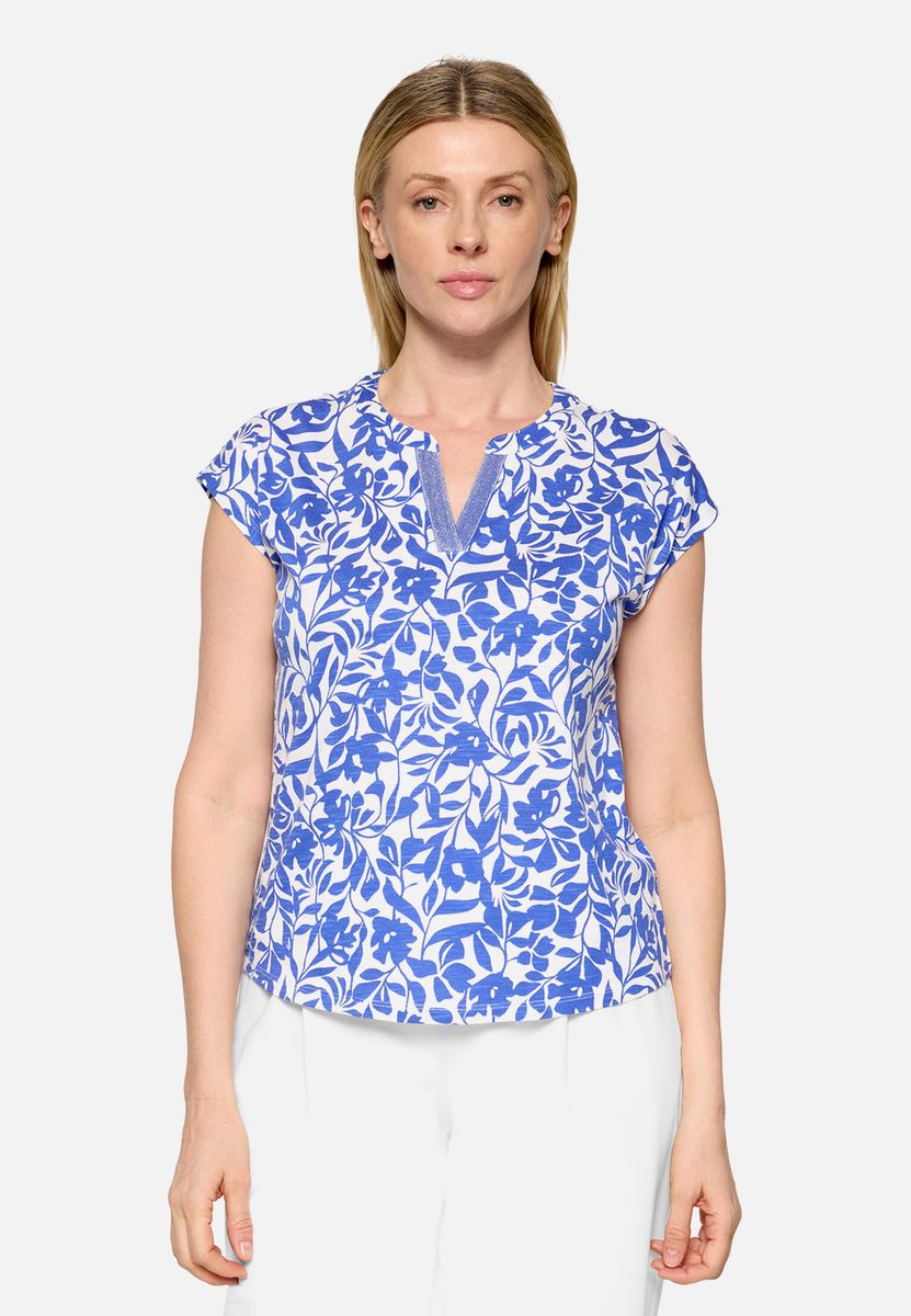 Top mit floralem Muster