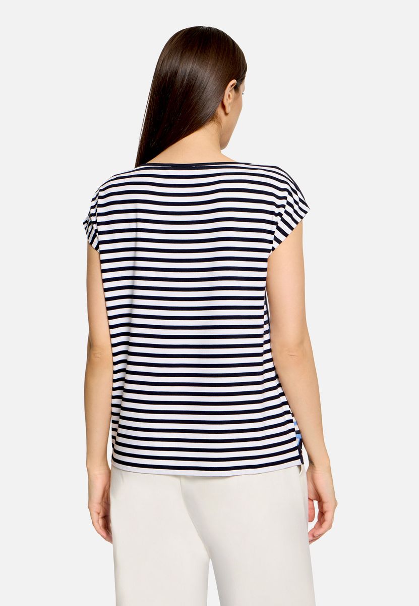 Blusenshirt mit abstraktem Print