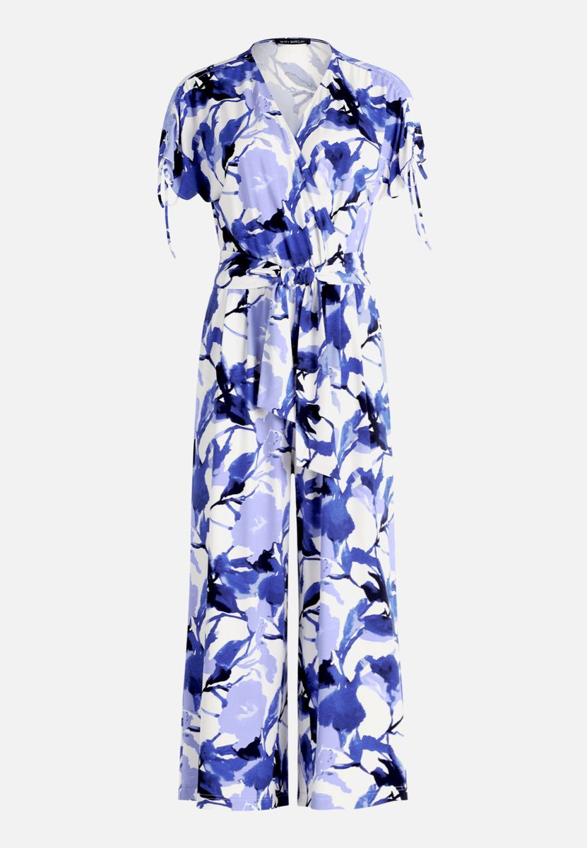 Luftiger Jumpsuit mit Blumenmuster