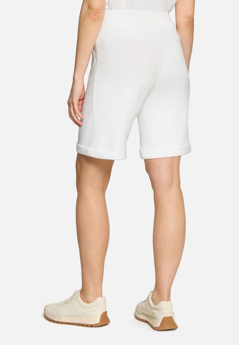 Bermuda-Shorts mit hoher Taille