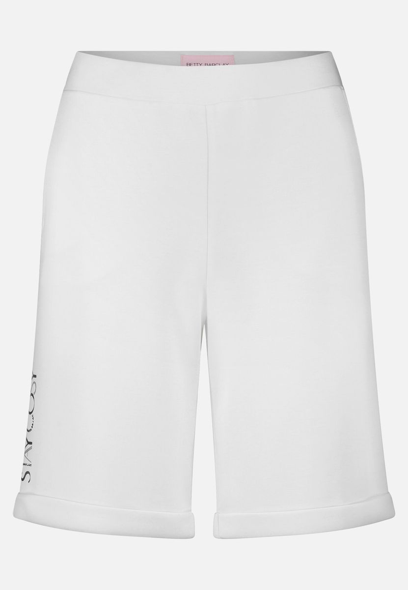 Bermuda-Shorts mit hoher Taille