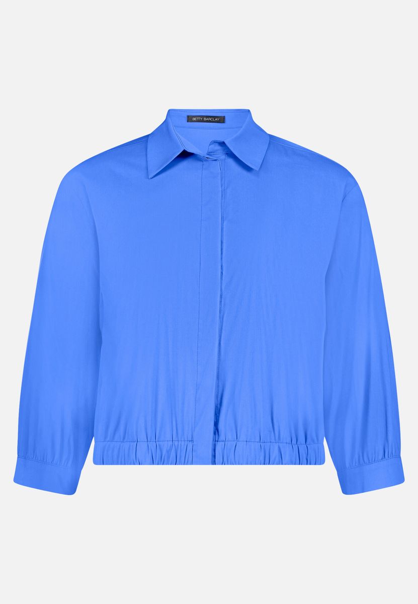 Legere Blusenjacke mit Kragen