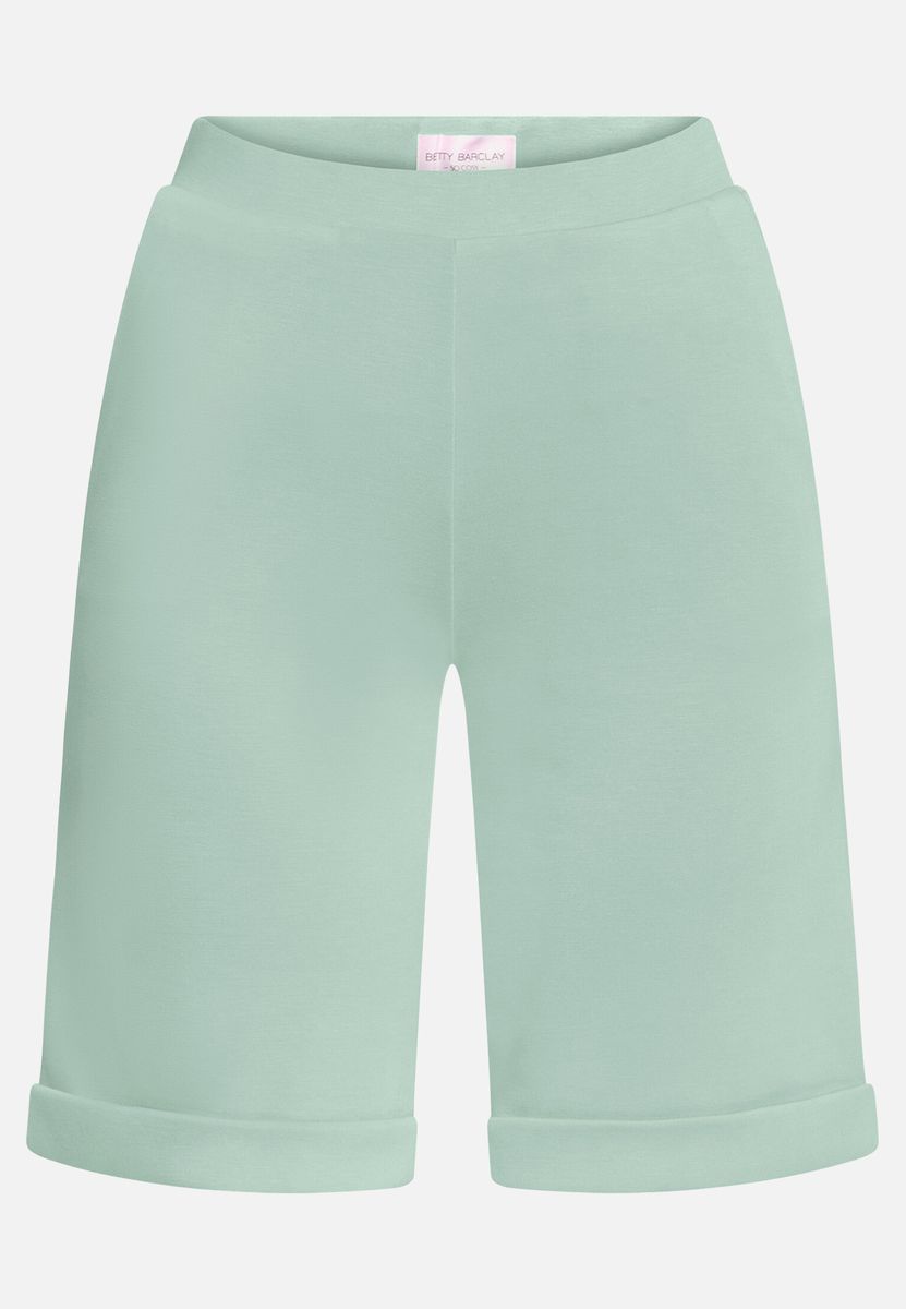 Relaxte Bermuda-Shorts mit hohem Bund