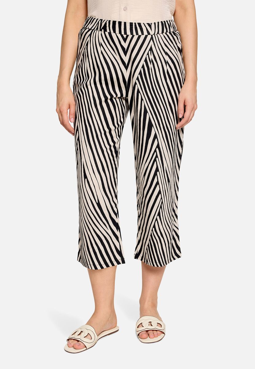 Moderne Culotte mit Zebra-Print