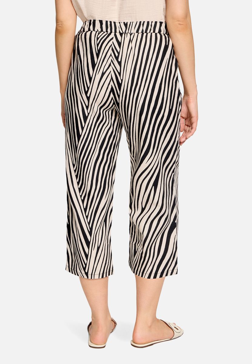 Moderne Culotte mit Zebra-Print