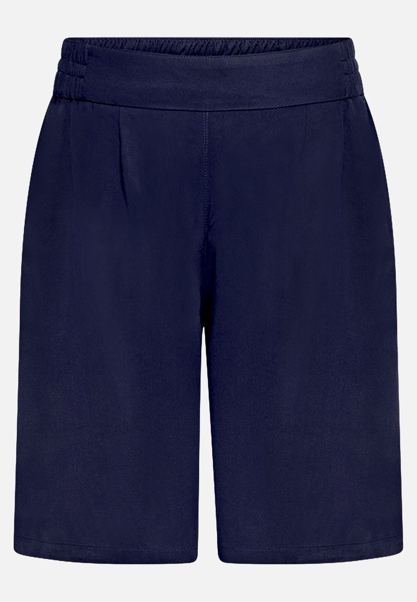 Hochtaillierte Bermuda-Shorts im Relaxed Fit