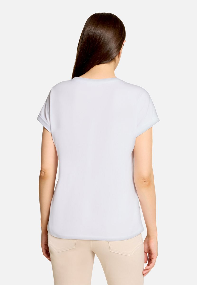 Legeres T-Shirt mit grafischem Print