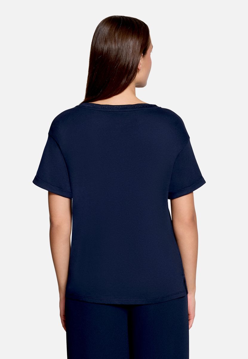 Casual-Shirt mit Herz-Grafik