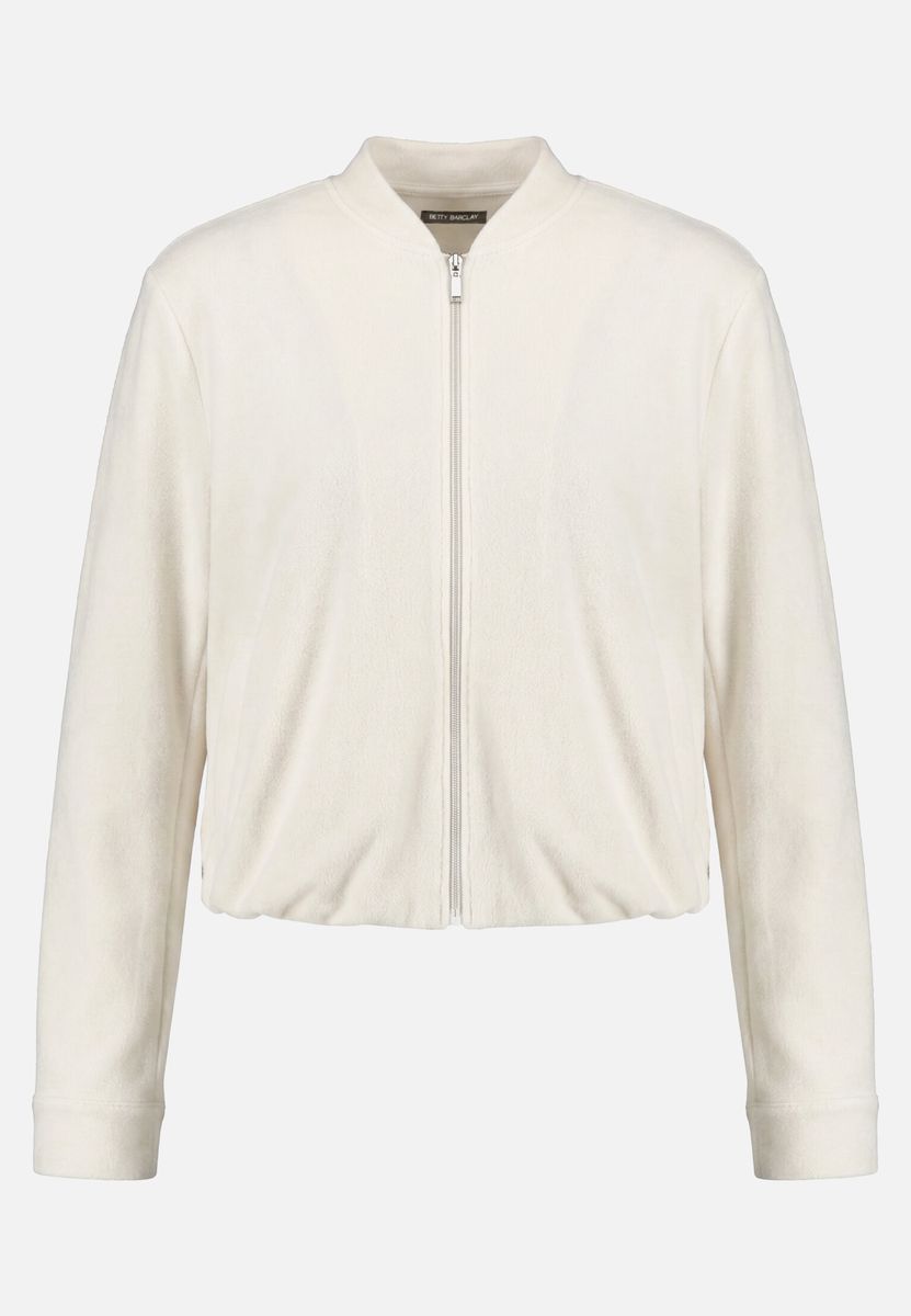 Weicher Blouson in Velours-Optik