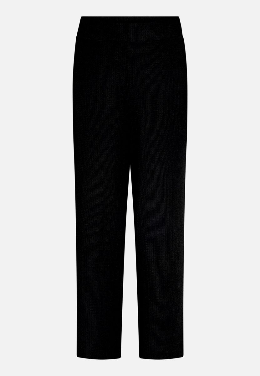 High-Waist Marlene-Hose mit weitem Bein