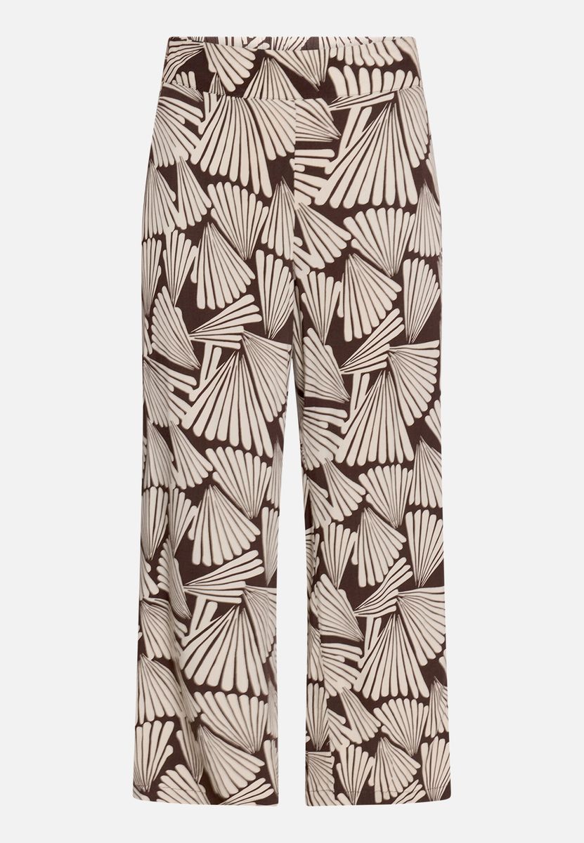 Marlene-Hose mit grafischem Print