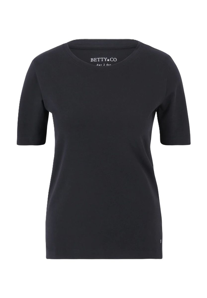 Minimalistisches Halbarm-Basis-T-Shirt