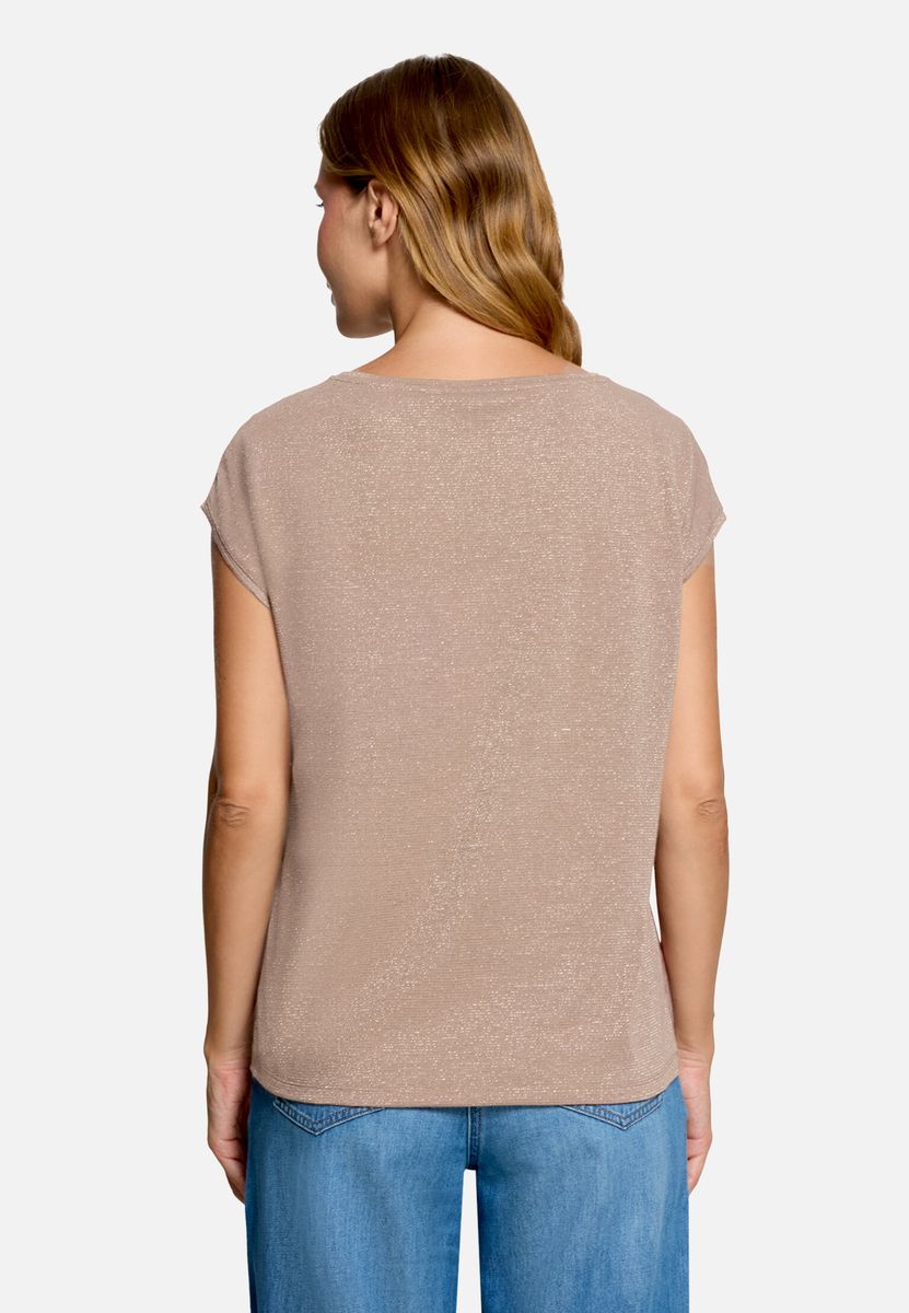 Blusenshirt mit Paisley-Print und Verzierung