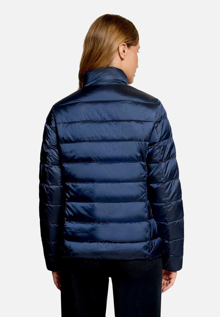 Stepp-Daunenjacke mit Stehkragen
