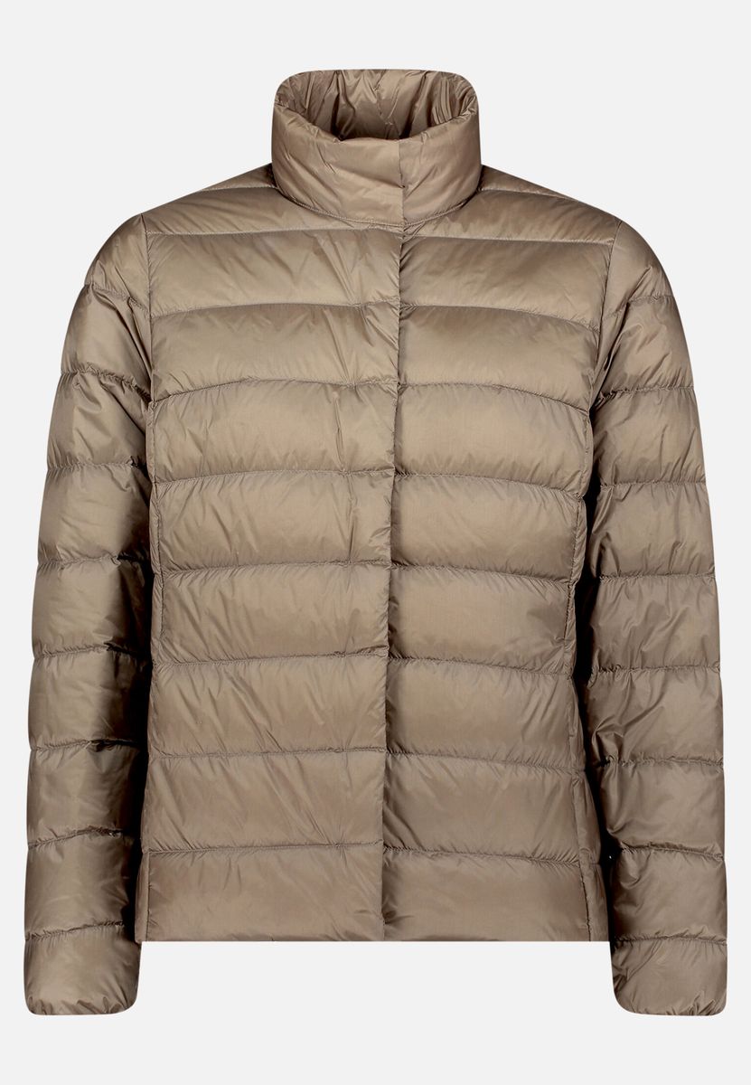 Gesteppte A-Linien-Daunenjacke