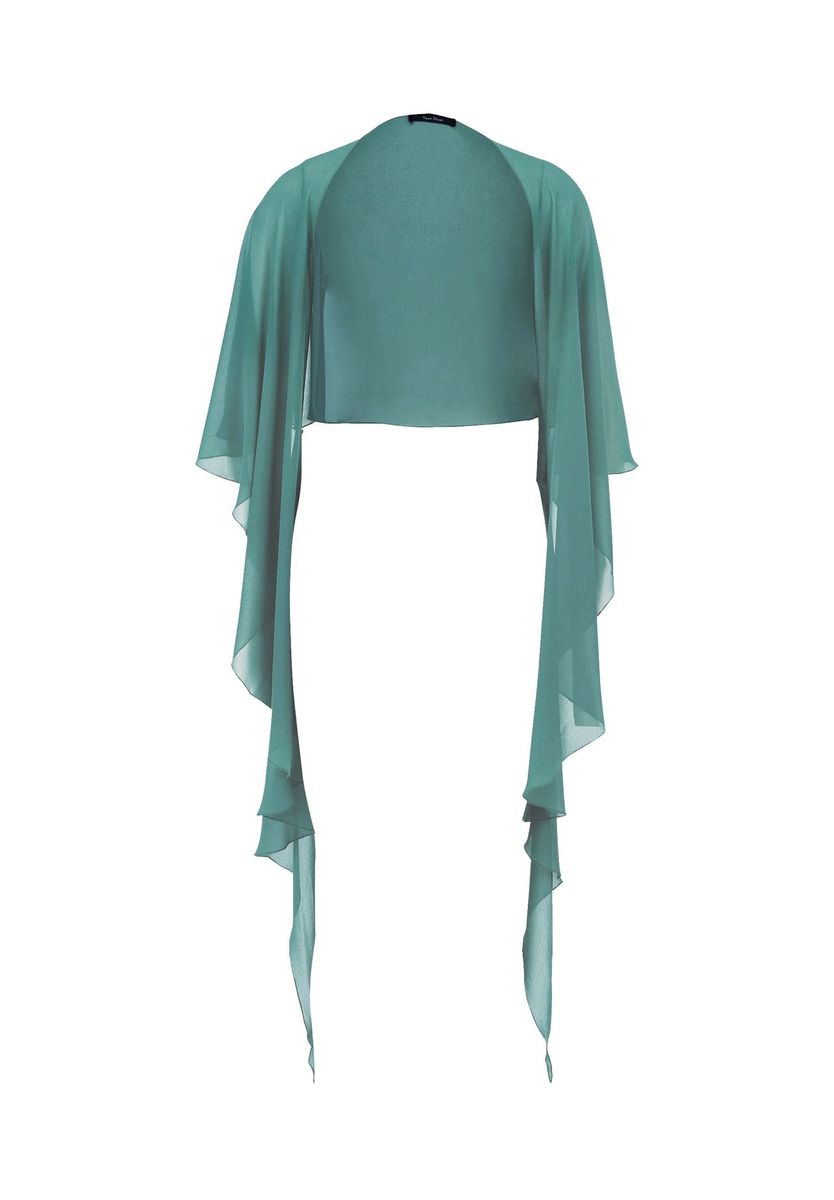 Elegantes Chiffon-Cape mit Volants