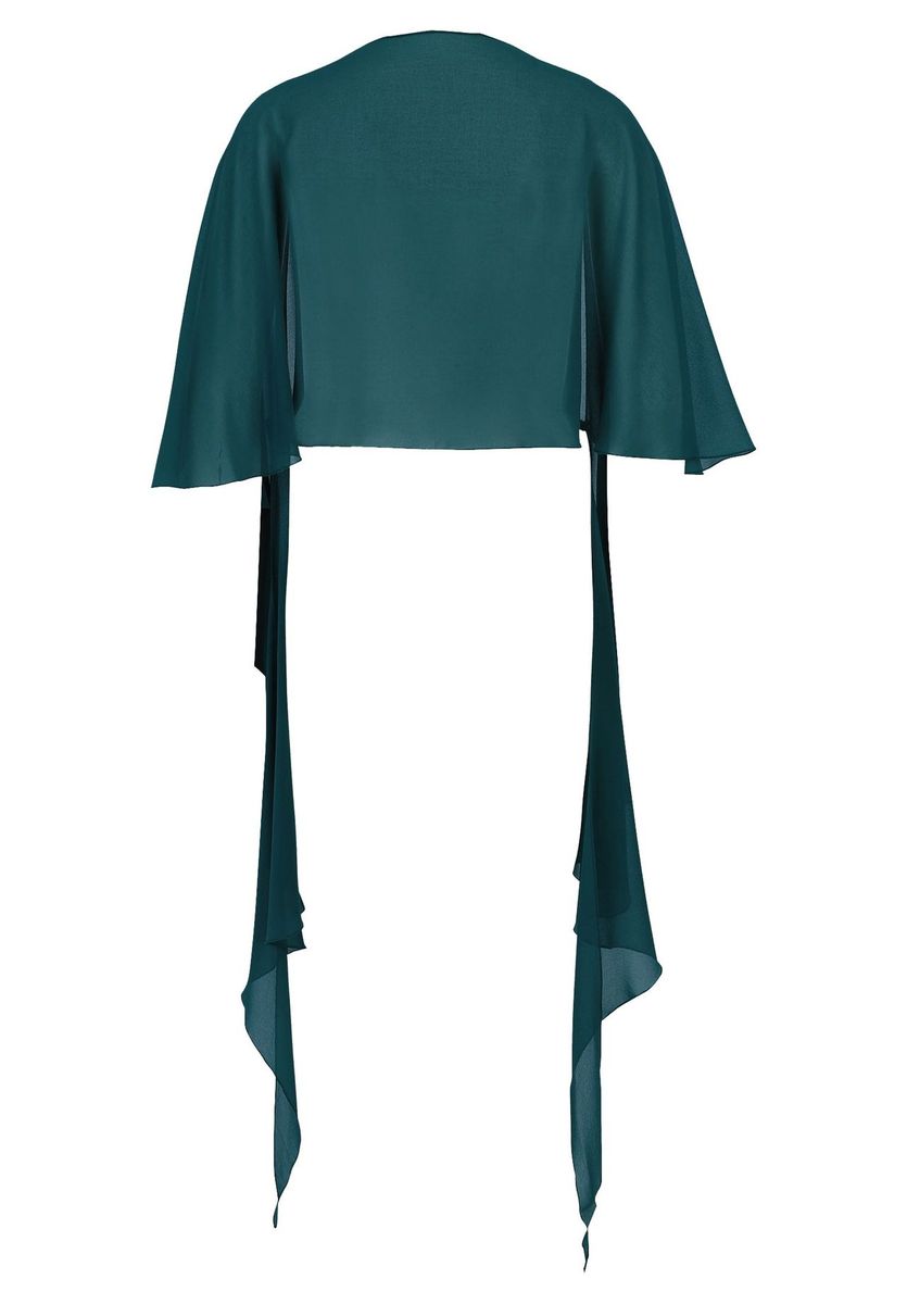 Elegantes Chiffon-Cape mit Volants