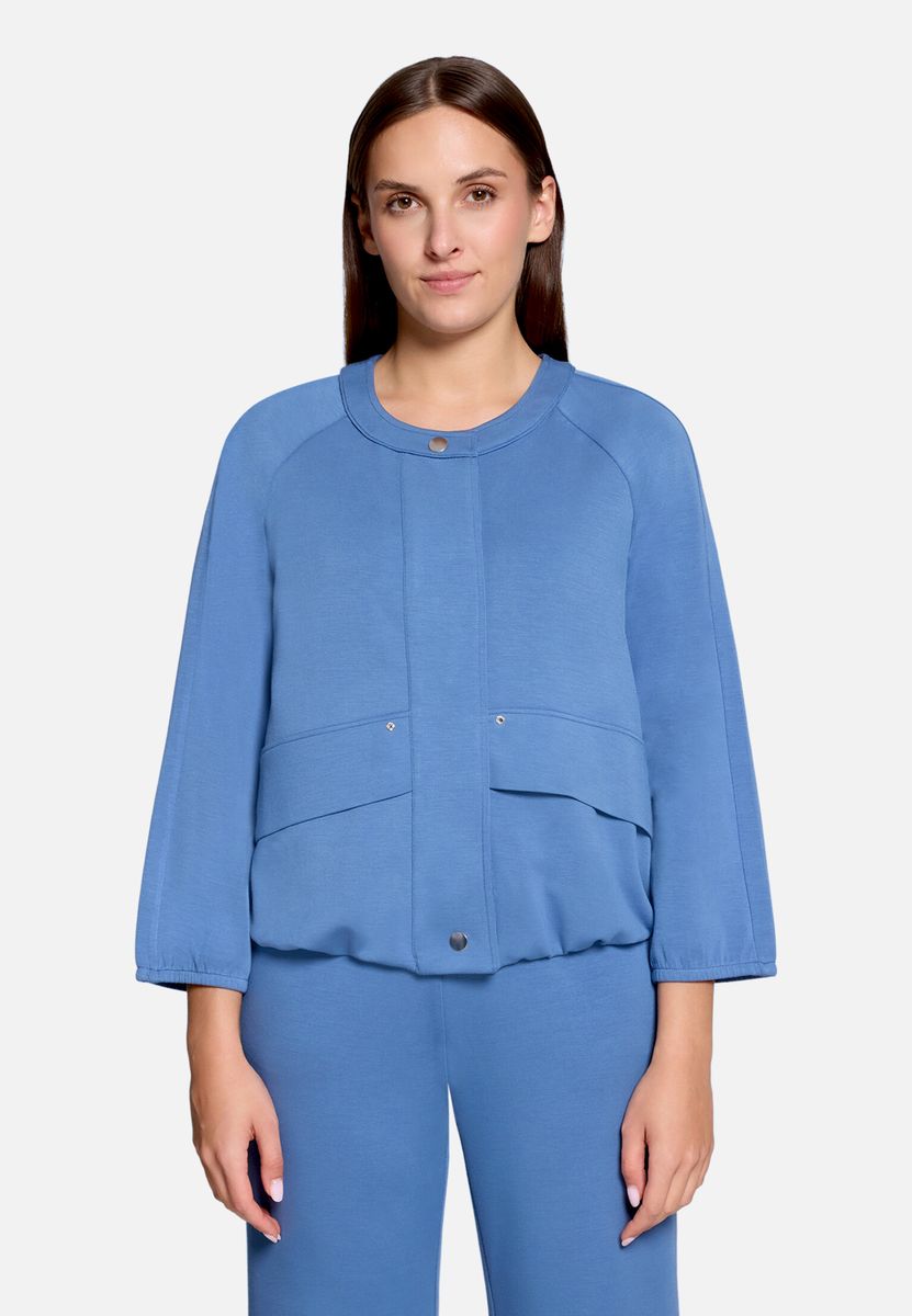 Minimalistischer Blouson mit 3/4-Ärmeln