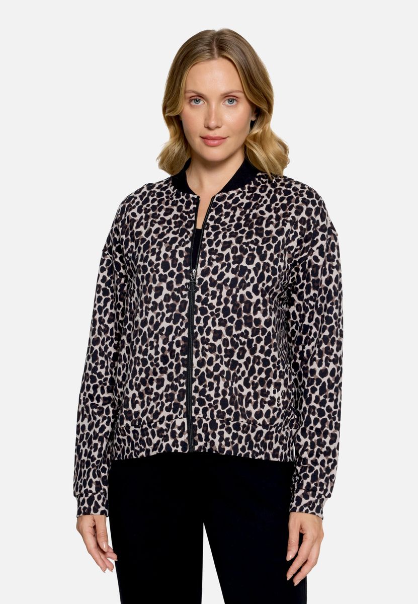 Blouson mit Leopardenmuster