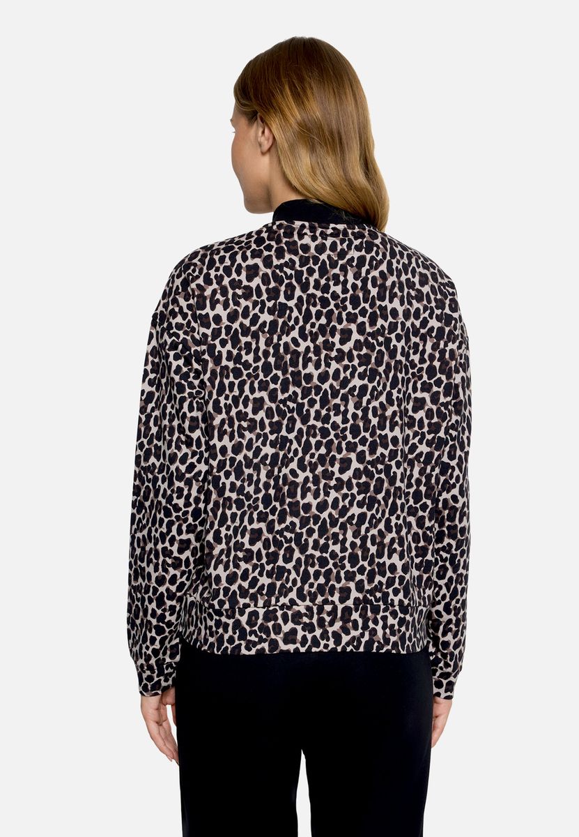 Blouson mit Leopardenmuster