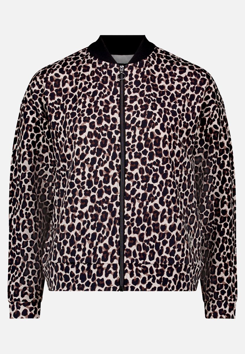 Blouson mit Leopardenmuster