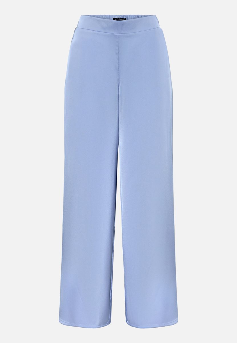 Fließende High-Waist Marlenehose