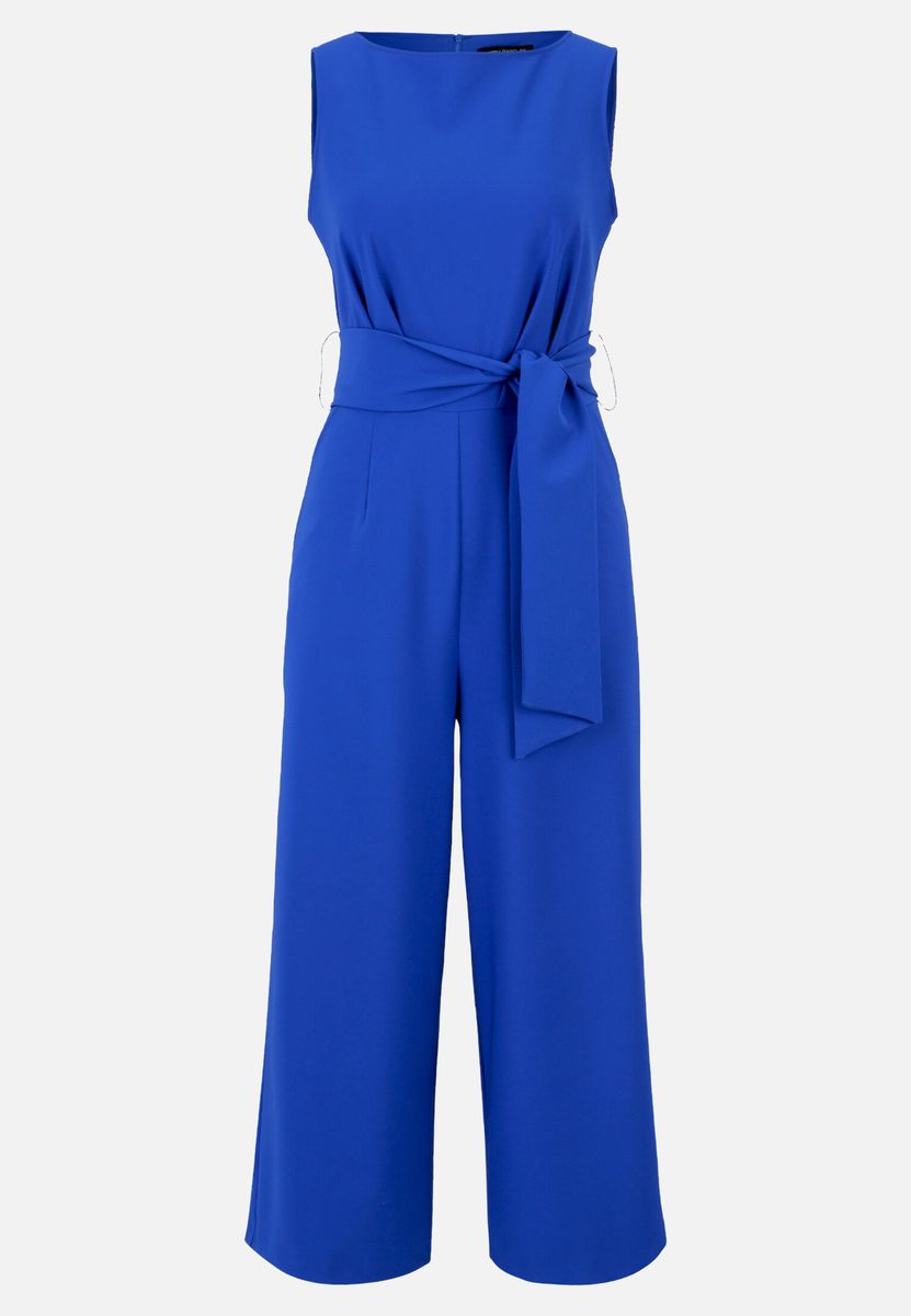 Eleganter ärmelloser Jumpsuit mit Gürtel