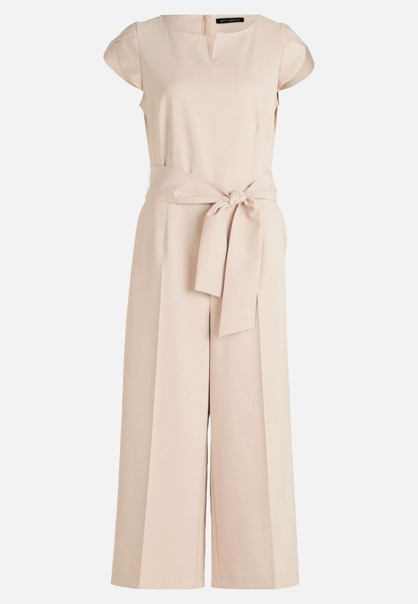 Eleganter Weitbein-Jumpsuit mit Gürtel