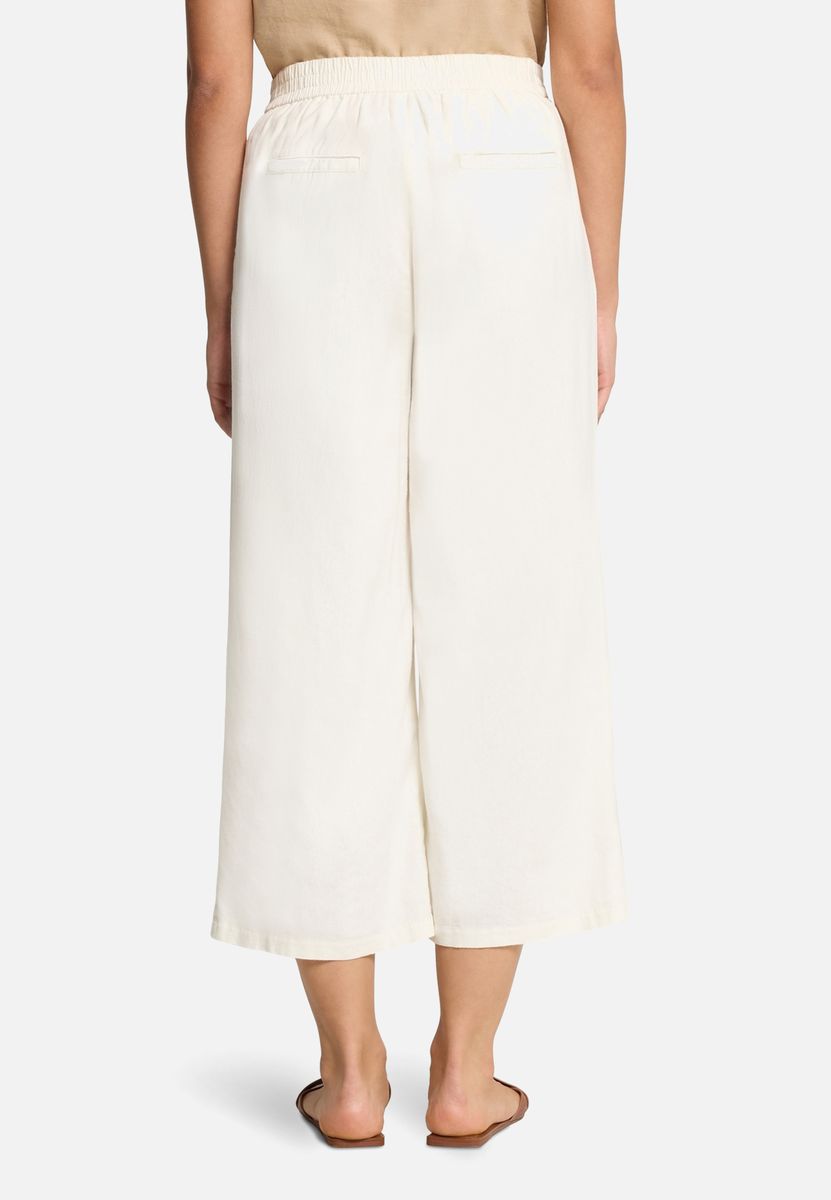 High-Waist Relaxed-Fit Leinenhose