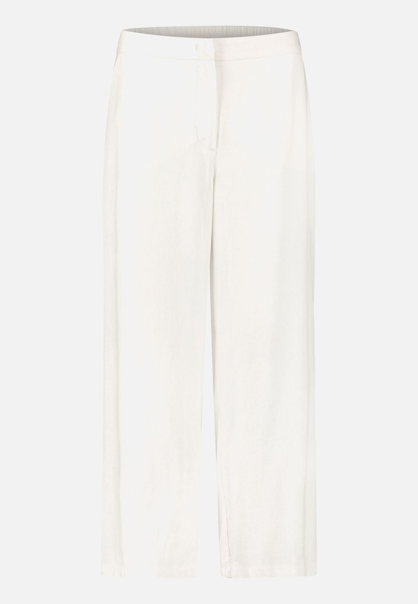 High-Waist Relaxed-Fit Leinenhose