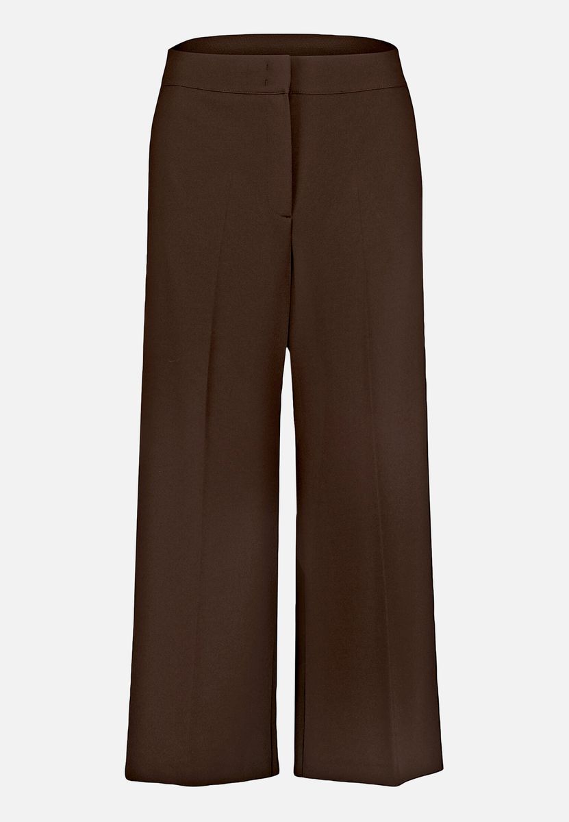 High-Waist Culotte mit Bügelfalte