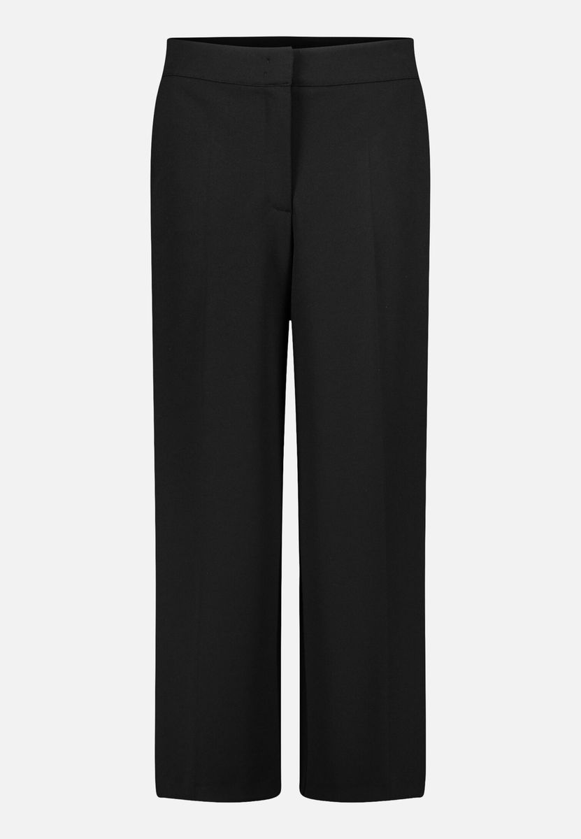 High-Waist-Culotte mit Bügelfalte