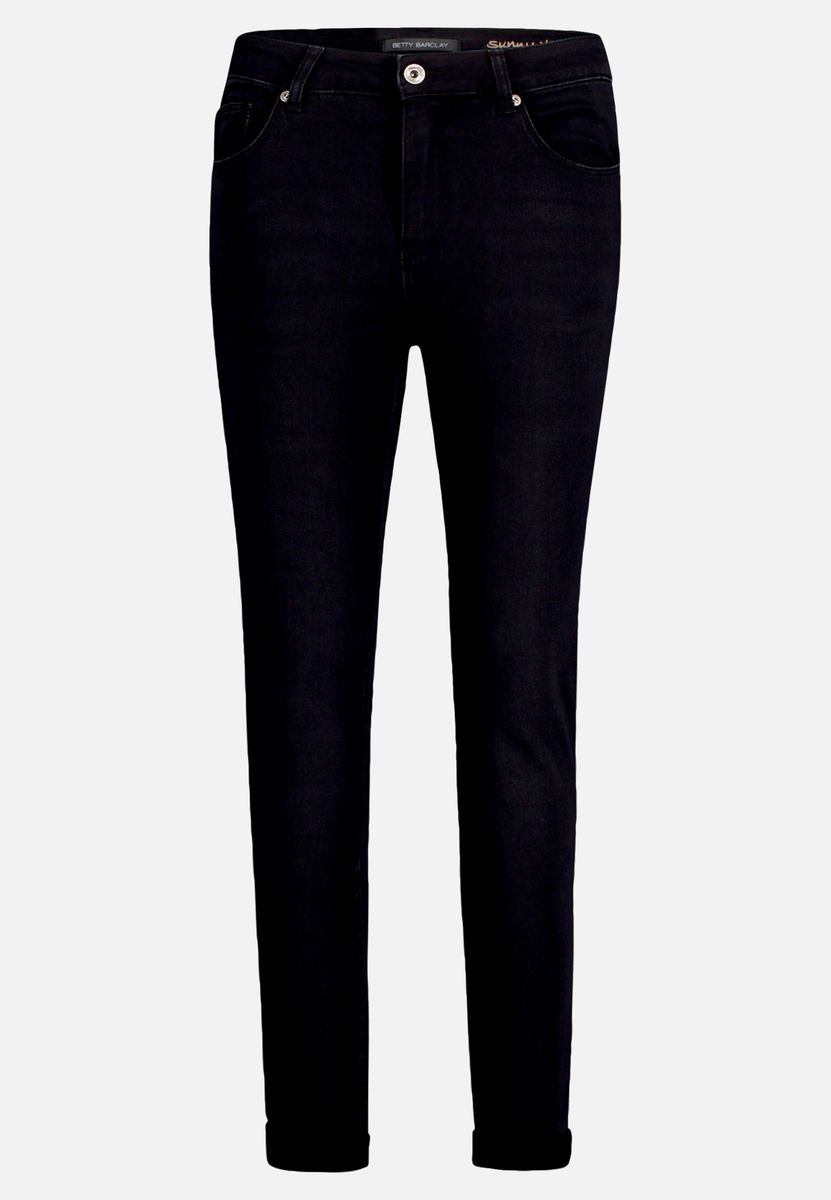 Slim-Fit-Jeans mit hohem Stretch-Anteil