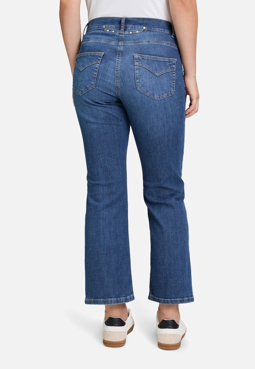 Slim-Fit Jeans mit mittlerer Leibhöhe