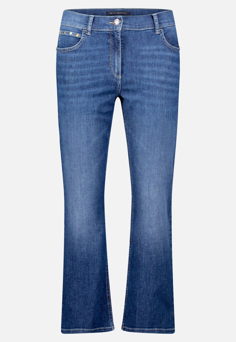 Slim-Fit Jeans mit mittlerer Leibhöhe