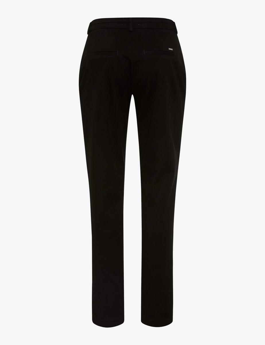 Klassische Chino-Hose mit schmalem Bein