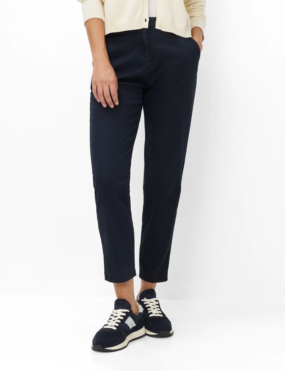 Klassische Chino-Hose aus Baumwoll-Mix