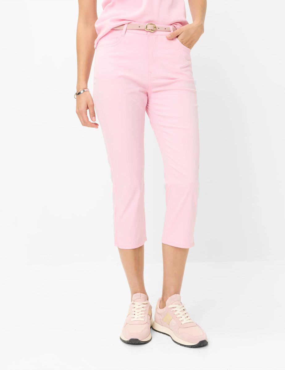 Stretch-Caprihose im Five-Pocket-Stil