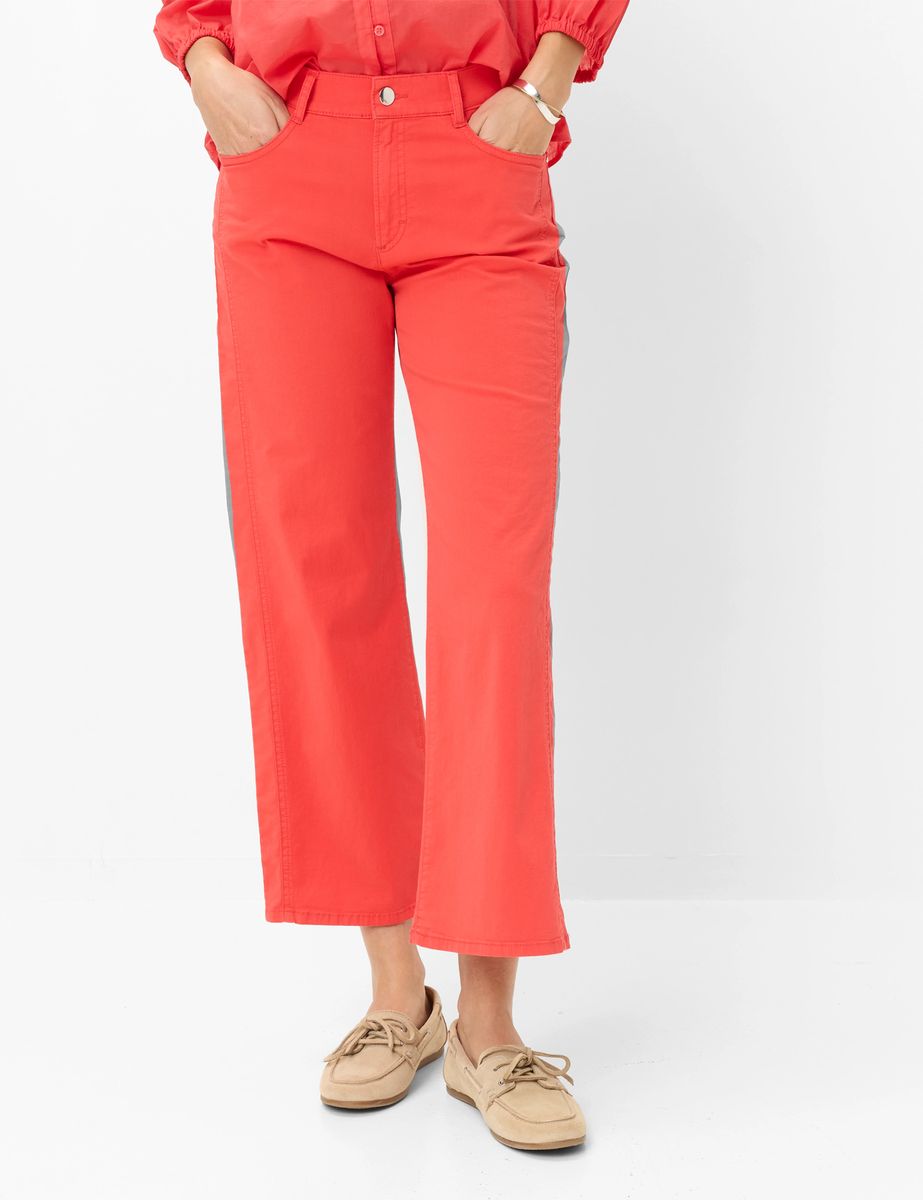 Weite Culotte aus Baumwolle