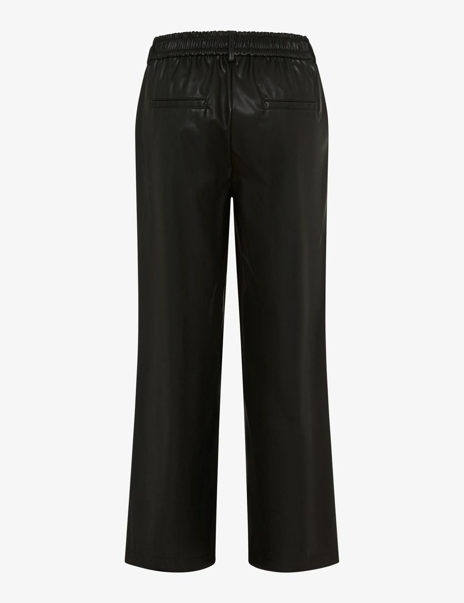 Culotte in Nappaleder-Optik