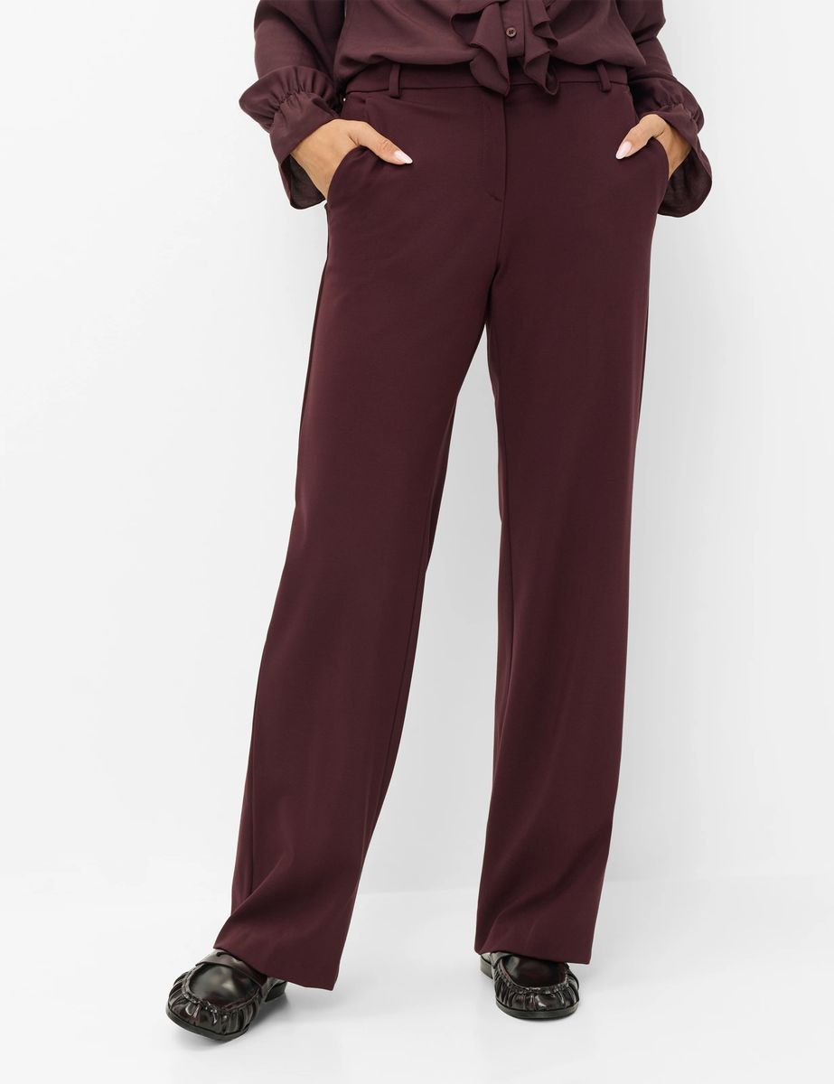 Weit geschnittene Jerseyhose