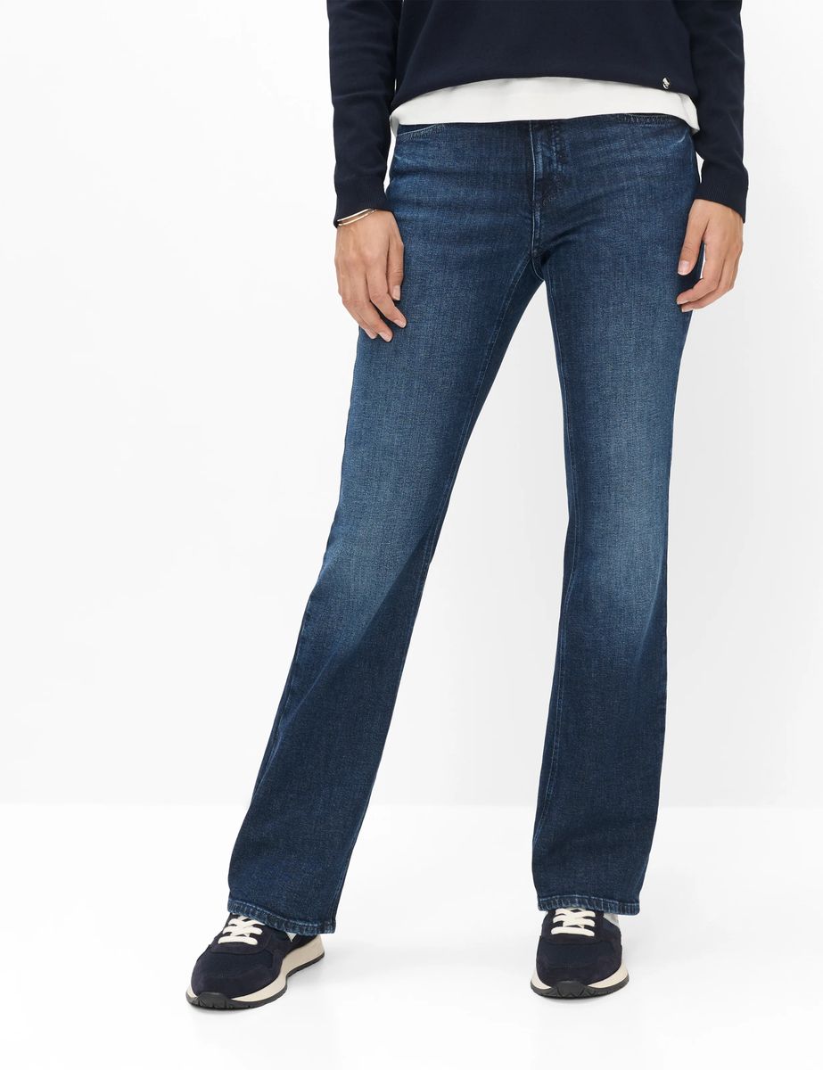 Klassische Bootcut Five-Pocket Jeans