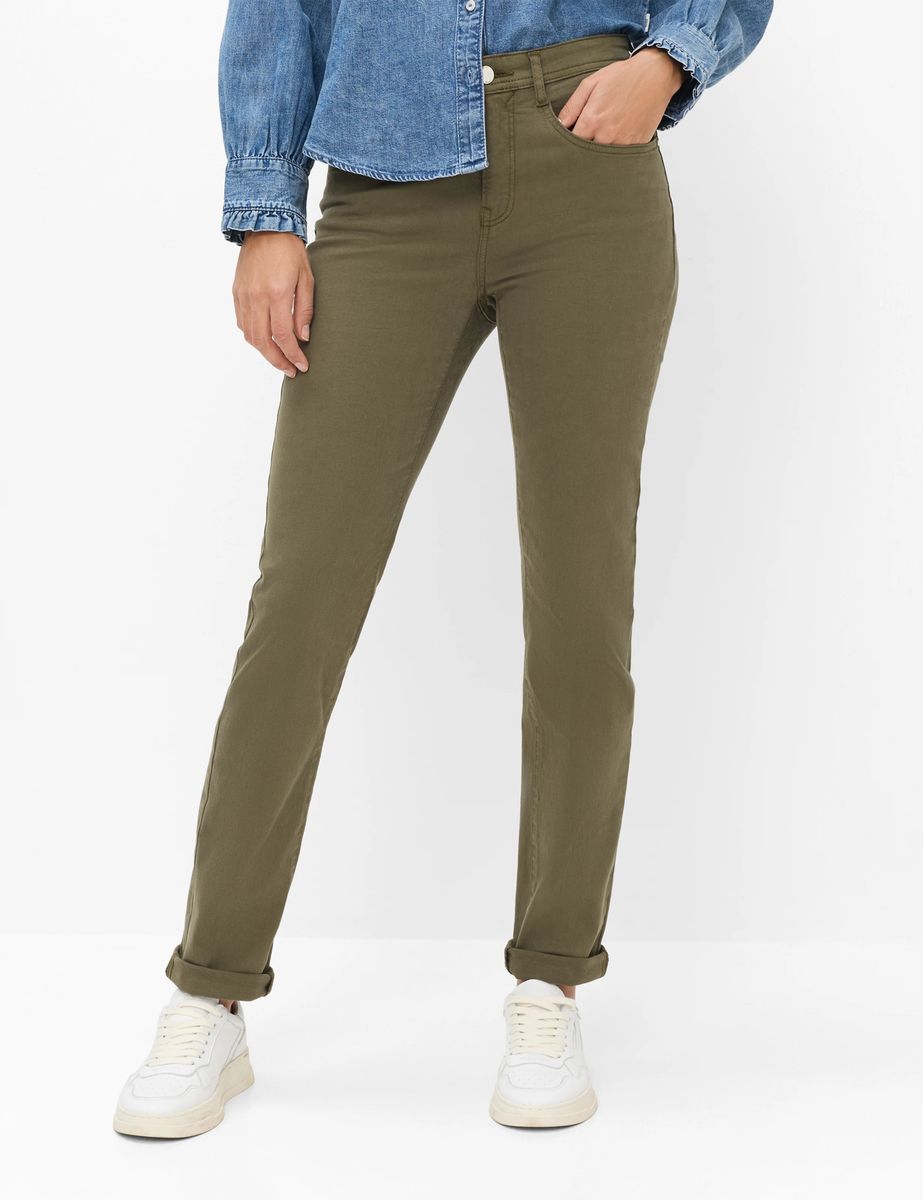 Klassische Slim-Fit Five-Pocket Hose