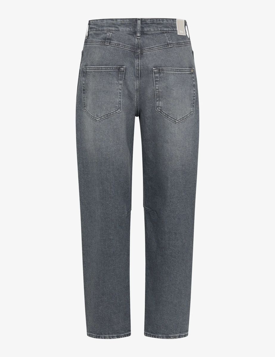 Moderne Barrel-Jeans in O-Form